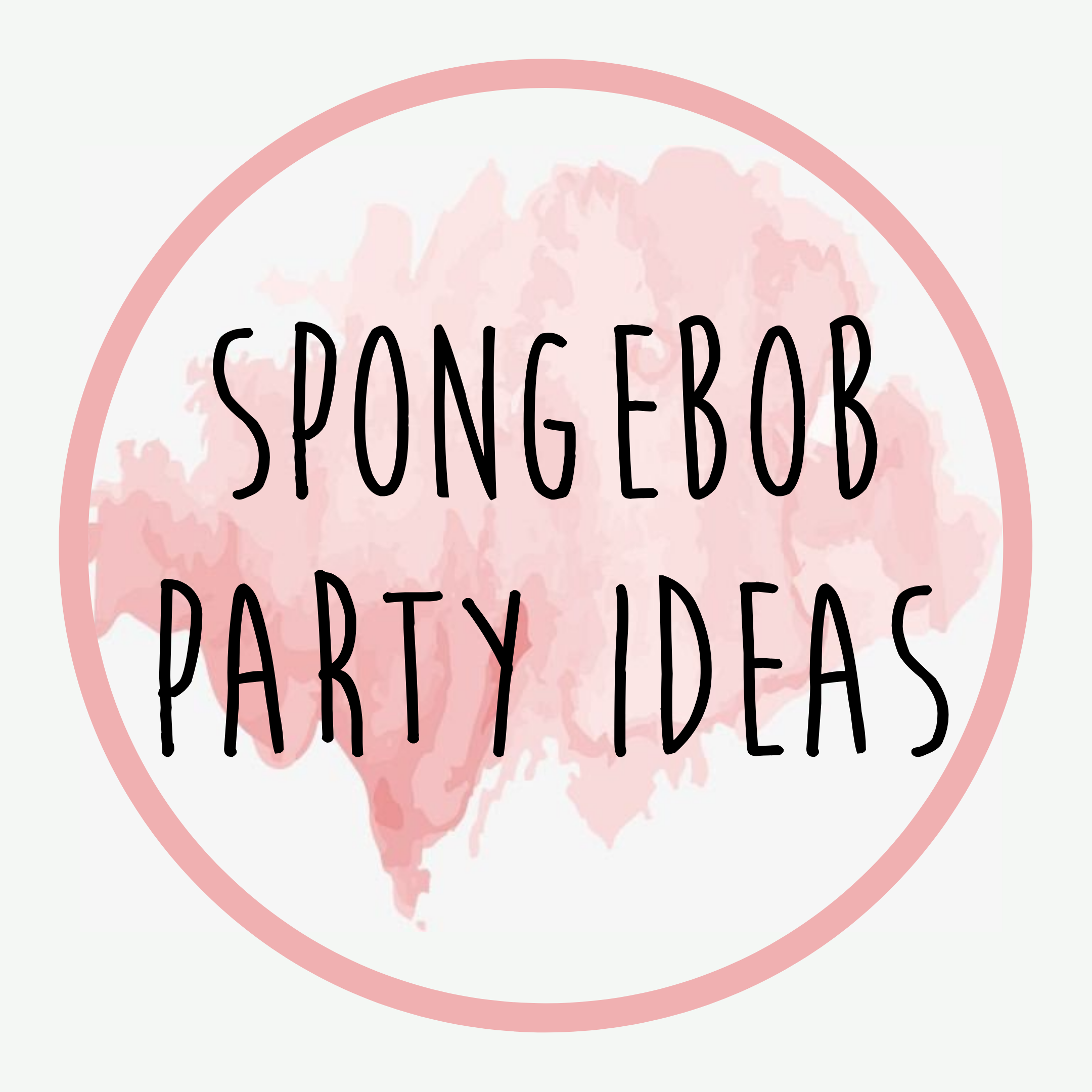 Simple Spongebob birthday party ideas
